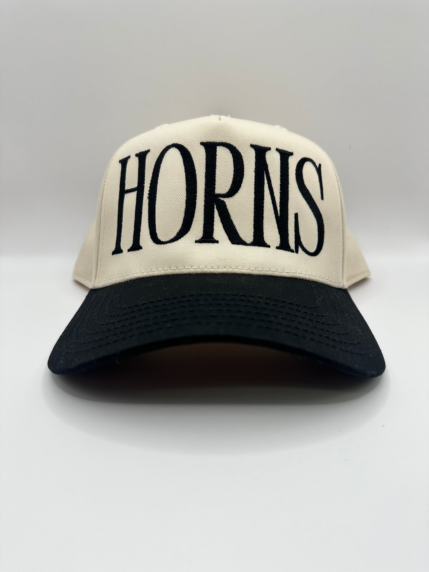 Custom Block Text Trucker