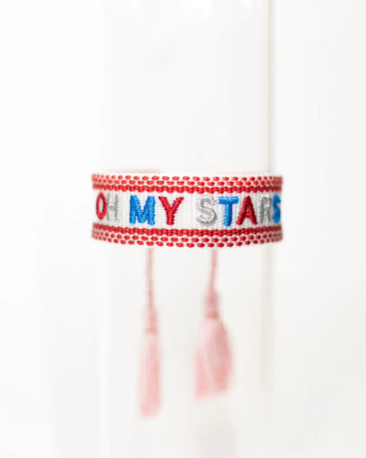 oh my stars tassel bracelet