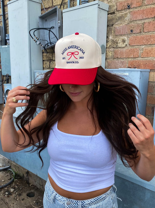 miss americana trucker hat