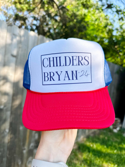 childers/bryan '24 trucker hat